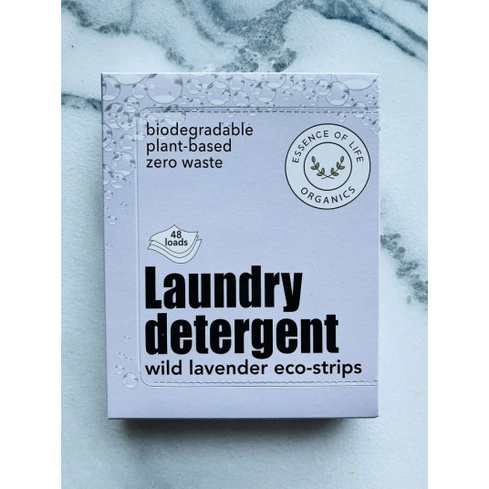 Lavender Zero Waste Laundry Detergent Strips