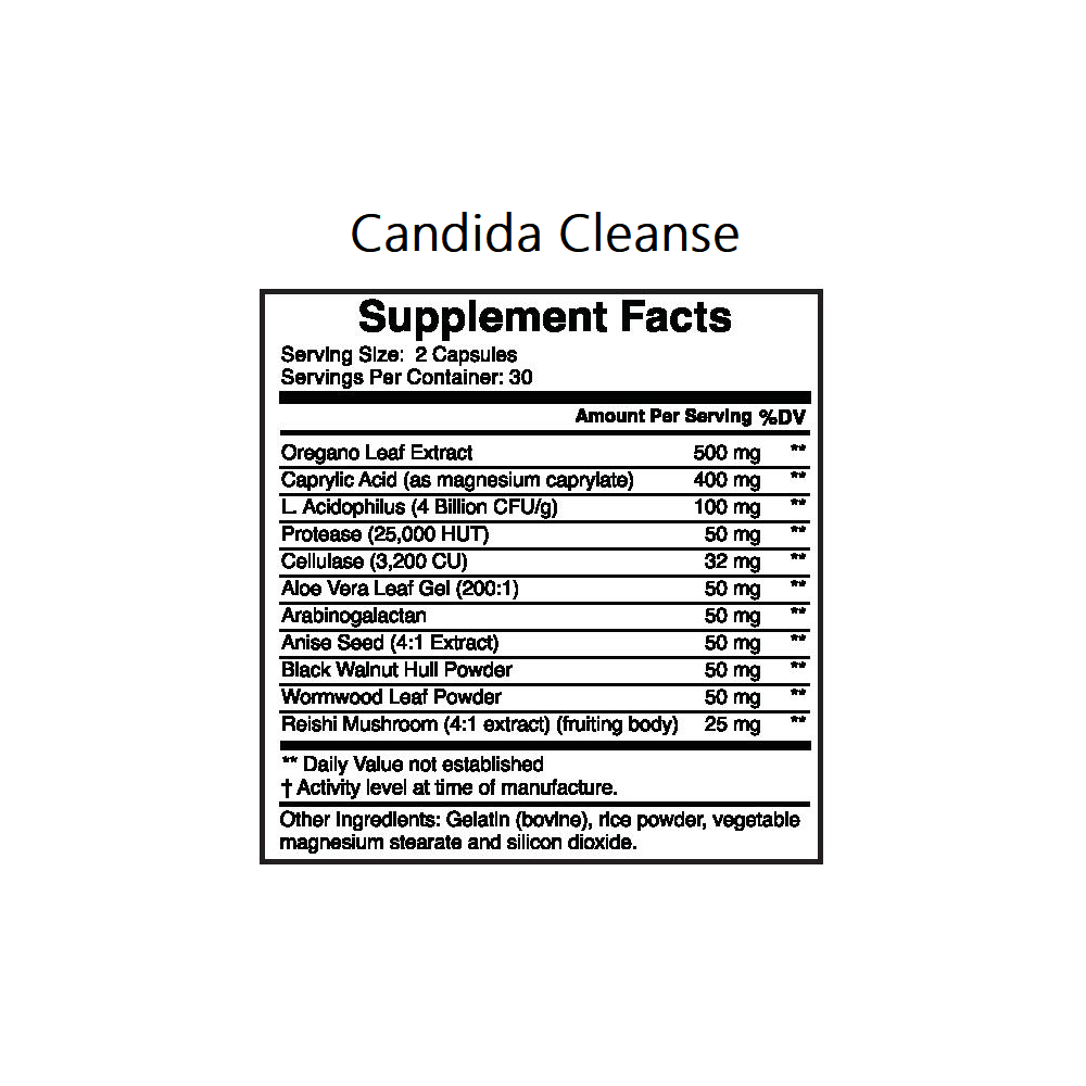 Candida Cleanse Herbal Complex