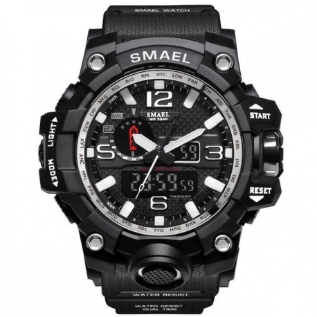 Men’s 50m Waterproof Sport LED Quartz Wristwatch.
