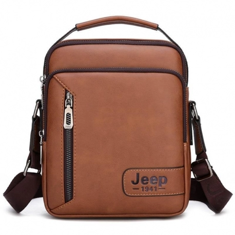 Luxury Jeep Vintage Messenger Bags for Men