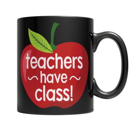Custom Coffee Mugs - Teachers Have Class