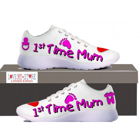 1st Time Mum P Sneakers