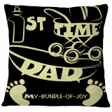 1st Time Dad Pillow Case Cover
