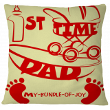 1st Time Dad Pillow Case Cover