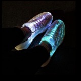 Fabulous Fiber Optic LED Sneakers Perfect for The Dance Floor