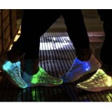 Fabulous Fiber Optic LED Sneakers Perfect for The Dance Floor