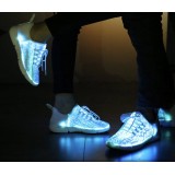 Fabulous Fiber Optic LED Sneakers Perfect for The Dance Floor