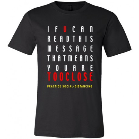if u can read this t-shirt