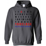 if you can read this Hoodie 1