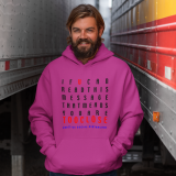 if you can read this Hoodie 1