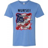 Frontline Nurse USA unisex Tee