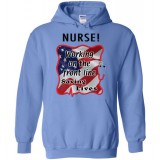 Frontline Nurse Saving Lives Hoodie