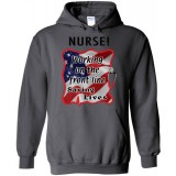 Frontline Nurse Saving Lives Hoodie