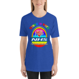 Proud work for the NHS rainbow bright Unisex T-Shirt
