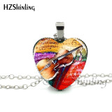 Instrument Heart Necklace Pendant