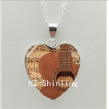 Instrument Heart Necklace Pendant