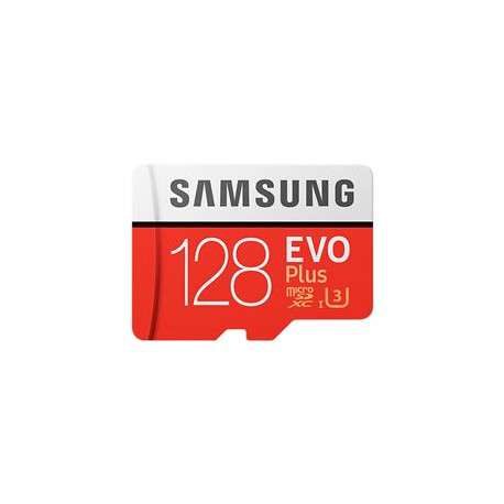 Samsung EVO+ MB-MC128GA (128GB) MicroSD UHS-I Memory Card with SD Adaptor