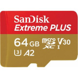 SanDisk Extreme Plus (64GB) Micro SDXC Memory Card