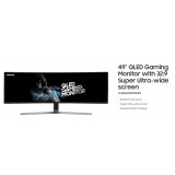 Samsung  49 inch QLED Gaming Monitor 3000:1 600cd/m2 3840x1080 1ms DisplayPort/HDMI C49HG90