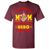 Hero Fire Fighters Mom Gildan Y