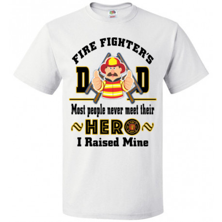 Fire Fighter Hero Dad Yellow txt
