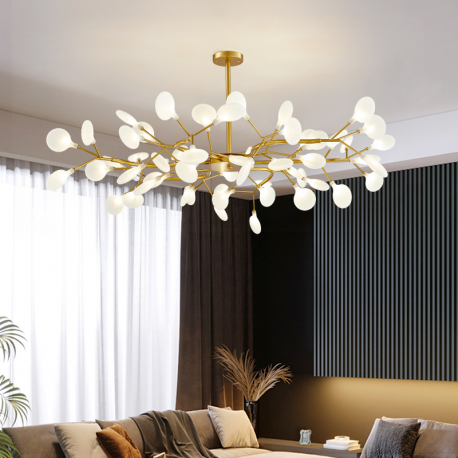 Modern LED Chandelier Living Room Bedroom Kitchen Nordic Gorgeous Firefly Lamp Home Indoor Lighting luxurious Decor Hanging Lamp