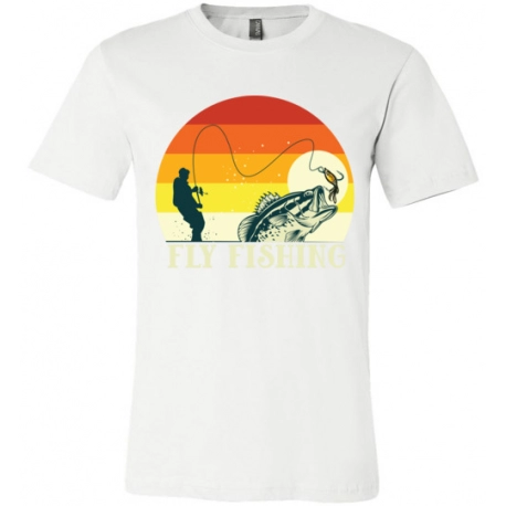 Fly Fishing Canvas Unisex T-Shirt