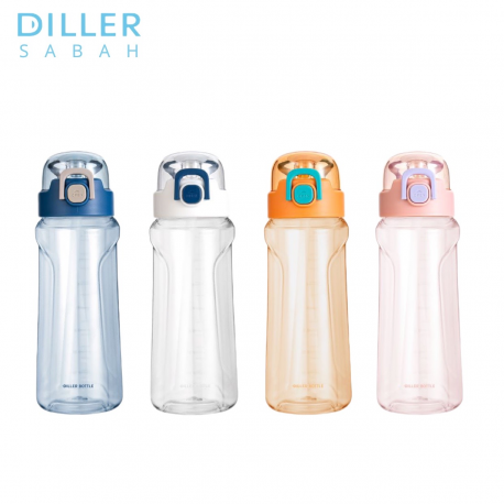 Diller High Quality Direct Drink Tritan Water Bottle DB008 (1100ML)