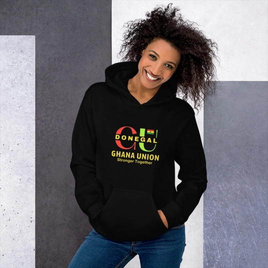 Women's Ghana Union Donegal Heavy Blend Hoodie