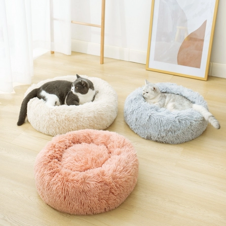 Super Soft Round Kennel Pet Bed