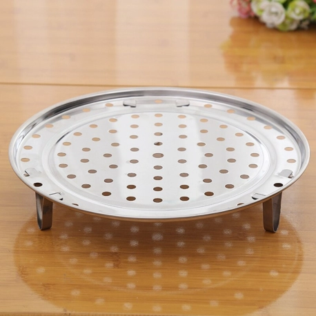 1Pcs multifunctional steamer rack cookware stainless steel tray durable pot steamer tray rack kitchen cooking accessories