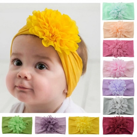 Baby Hair Accessories Nylon Headdress Children's Hair Band Infant Soft Hair Band Headband Baby Accessories Baby Headband