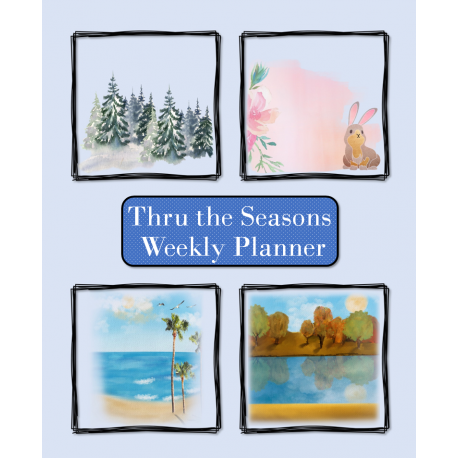 Thru Seasons Planner 2023. over 80 pages to help you through the years ahead