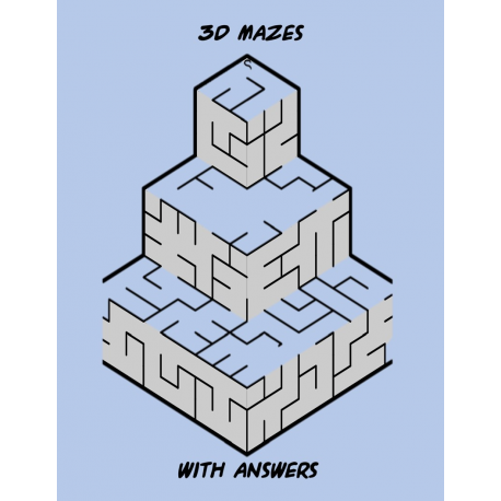 3D Mazes Activity Book series 1 book 1