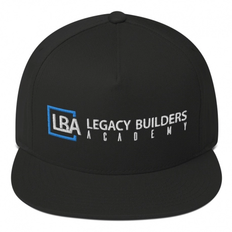 LBA Flat Bill Snapback Hat
