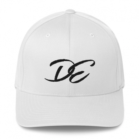 DE Collection - White Flex Fit Hat