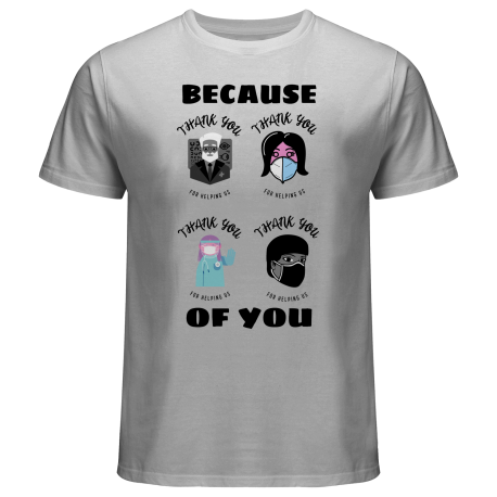 BECAUSE OF YOU_Classic Men's T-shirt
