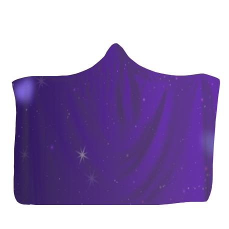 HEARTS AND STARS_Hooded Blanket