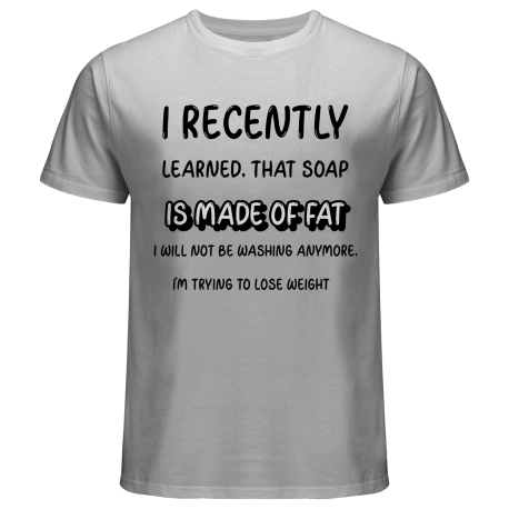 SOAP AND FAT-Classic Men's T-shirt - GreySilver