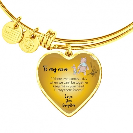 To My Mom Love Your Daughter - Christopher Robbins Necklace