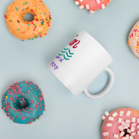 White Glossy Mug - Passion