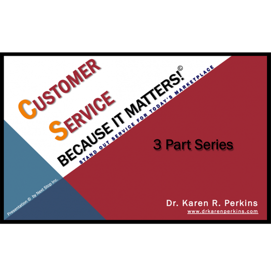 Customer Service - Because it Matters