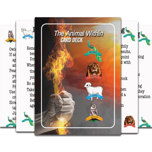 The Animal Within Card Card Deck Digital