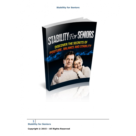 Stability For Seniors