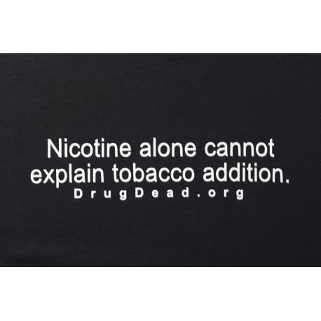 Nicotine alone cannot explain T-shirt