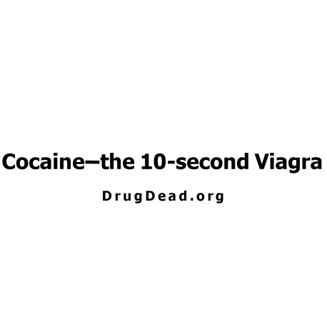 Cocaine-10second Viagra Bumper Sticker