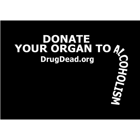 DonateOrganAlcohol T-shirt