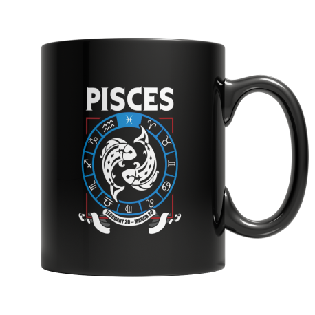 Pisces Mug  Zodiac Collection