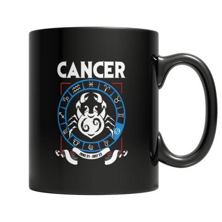 Cancer Mug  Zodiac Collection