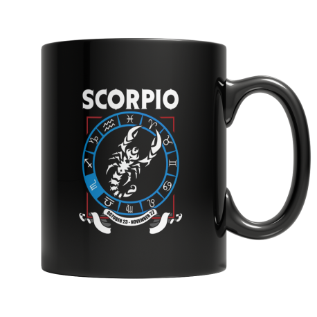 Scorpio Mug  Zodiac Collection